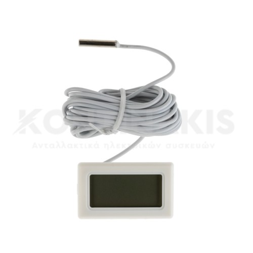 Θερμόμετρο Ψυγείου -50°C +110°C (με Καλώδιο 1 m) Θερμόμετρο Ψυγείου -50°C +110°C (με Καλώδιο 1 m)