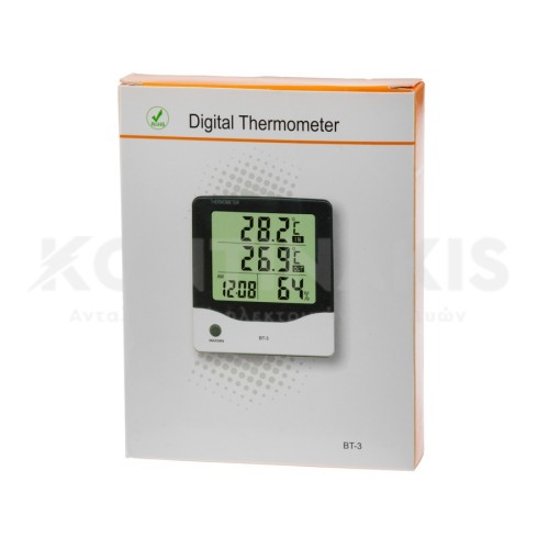 Θερμόμετρο Ψυγείου (-50 έως 70°C) - Υγρόμετρο  Θερμόμετρο Ψυγείου (-50 έως 70°C) - Υγρόμετρο