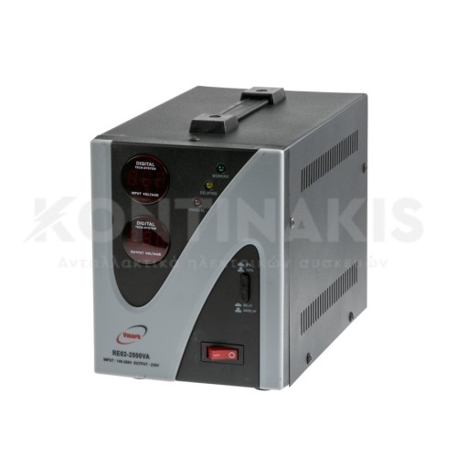 Σταθεροποιητής Τάσης MVR2000-VA Σταθεροποιητής Τάσης MVR2000-VA