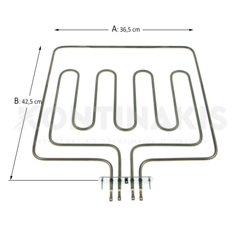 Άνω Αντίσταση & Γκριλ Φούρνου Pitsos 1500 + 2000 Watt (E.G.O.) Άνω Αντίσταση & Γκριλ Φούρνου Pitsos 1500 + 2000 Watt (E.G.O.)