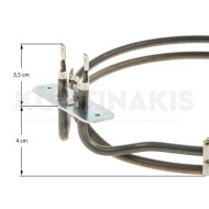 Αντίσταση Αέρος Φούρνου Izola 2200 Watt Αντίσταση Αέρος Φούρνου Izola 2200 Watt
