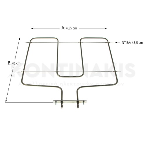 Κάτω Αντίσταση Φούρνου 1250 Watt Κάτω Αντίσταση Φούρνου 1250 Watt