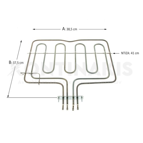 Άνω Αντίσταση & Γκριλ Φούρνου Gorenje 1100+2000 Watt Άνω Αντίσταση & Γκριλ Φούρνου Gorenje 1100+2000 Watt