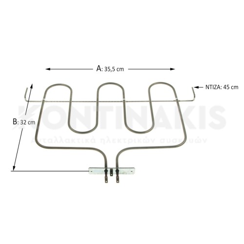 Γκριλ Φούρνου Candy 2000 Watt Γκριλ Φούρνου Candy 2000 Watt