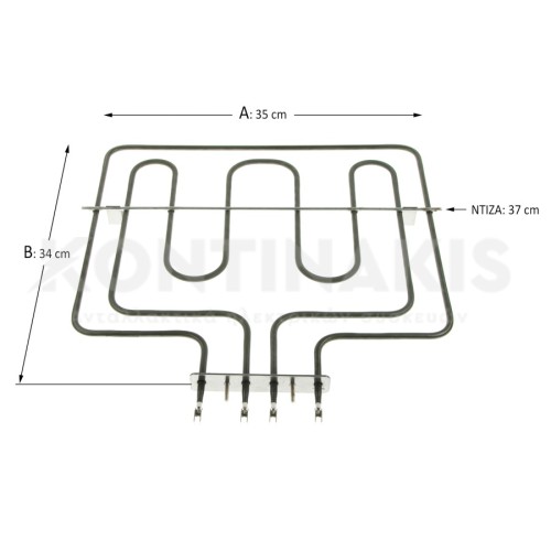 Άνω Αντίσταση & Γκριλ Φούρνου Electrolux 800+1750W