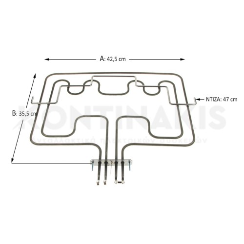 Άνω Αντίσταση & Γκριλ Φούρνου AEG 1000 + 1900 Watt