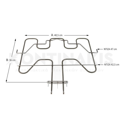 Γκριλ Φούρνου AEG/Electrolux 2300 Watt Γκριλ Φούρνου AEG/Electrolux 2300 Watt