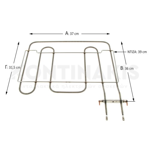 Γκριλ Φούρνου AEG/Electrolux 2600 Watt Γκριλ Φούρνου AEG/Electrolux 2600 Watt