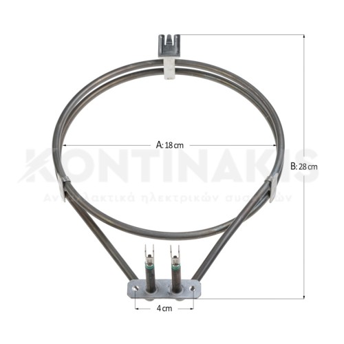 Αντίσταση Αέρος Φούρνου Neff/Siemens/indesit 2100 Watt Αντίσταση Αέρος Φούρνου Neff/Siemens/indesit 2100 Watt