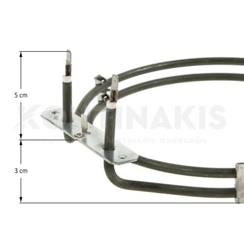 Αντίσταση Αέρος Φούρνου Philips/Whirlpool 2050 Watt Αντίσταση Αέρος Φούρνου Philips/Whirlpool 2050 Watt
