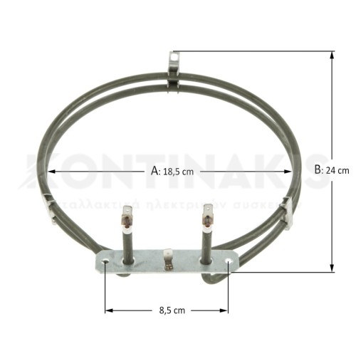 Αντίσταση Αέρος Φούρνου Philips/Whirlpool 2050 Watt Αντίσταση Αέρος Φούρνου Philips/Whirlpool 2050 Watt