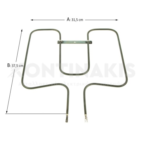 Κάτω Αντίσταση Φούρνου Elco 1400 Watt Κάτω Αντίσταση Φούρνου Elco 1400 Watt