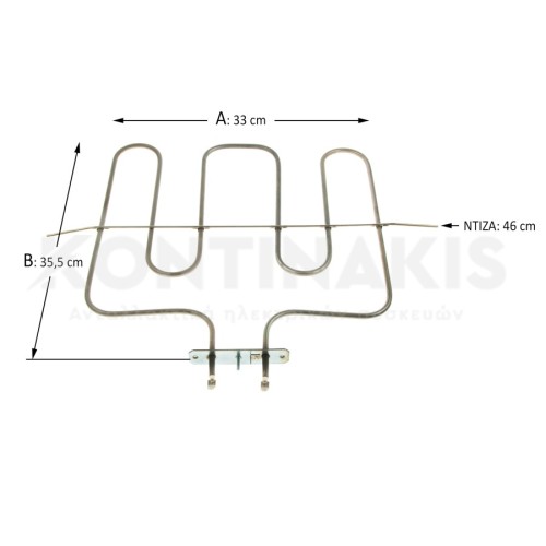 Γκριλ Φούρνου ΤΕΚΑ 1900 Watt
