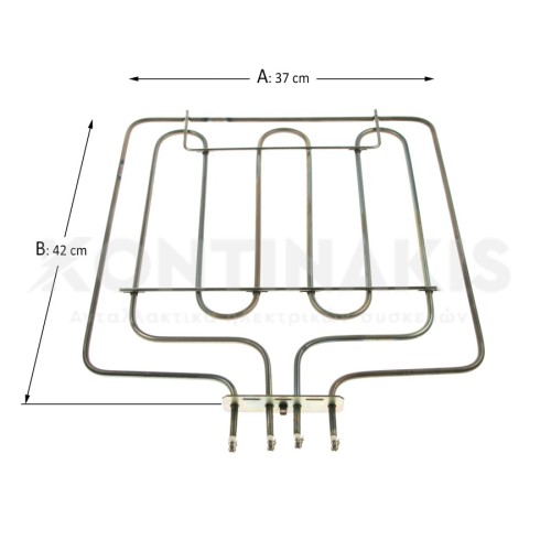 Κάτω Αντίσταση Φούρνου (Διπλή) 850 + 450 Watt Κάτω Αντίσταση Φούρνου (Διπλή) 850 + 450 Watt