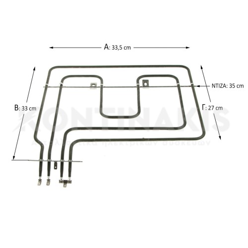 Άνω Αντίσταση & Γκριλ Φούρνου Beko 1100 + 1100 Watt Άνω Αντίσταση & Γκριλ Φούρνου Beko 1100 + 1100 Watt