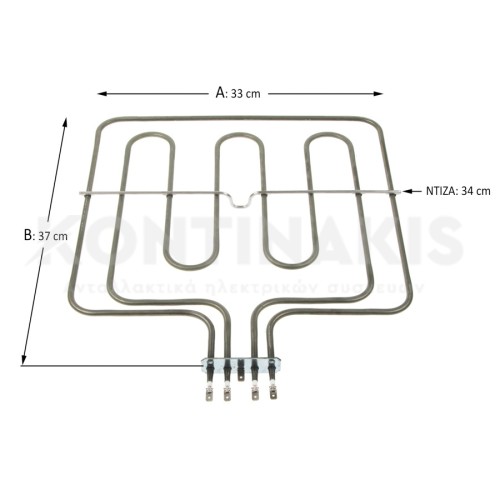 Άνω Αντίσταση & Γκριλ Φούρνου Vestel 1600 + 1000 Watt Άνω Αντίσταση & Γκριλ Φούρνου Vestel 1600 + 1000 Watt