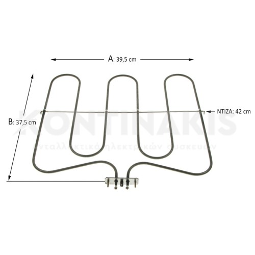 Κάτω Αντίσταση Φούρνου Smeg 1300 Watt Κάτω Αντίσταση Φούρνου Smeg 1300 Watt