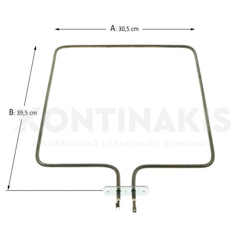 Άνω Αντίσταση Φούρνου Morris 1200 Watt