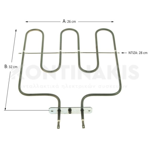 Γκριλ Φούρνου Carad 1300 Watt Γκριλ Φούρνου Carad 1300 Watt