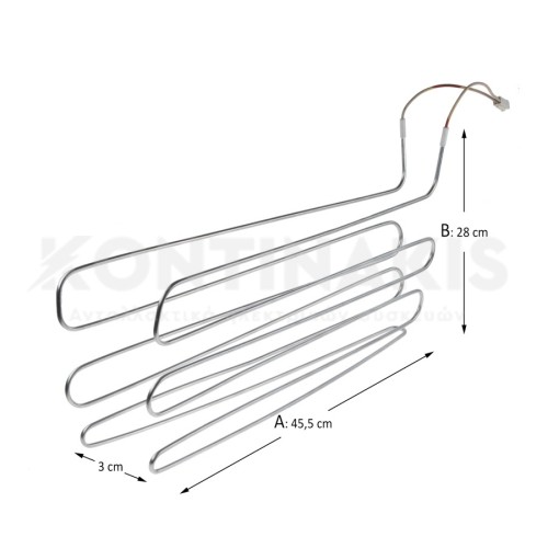 Αντίσταση Απόψυξης Ψυγείου Pitsos