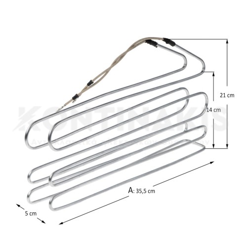 Αντίσταση Απόψυξης Ψυγείου & Θερμικό Indesit