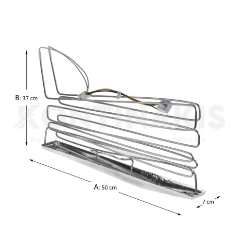 Αντίσταση Απόψυξης Ψυγείου Indesit - 180 Watt & Θερμικό 72°C 