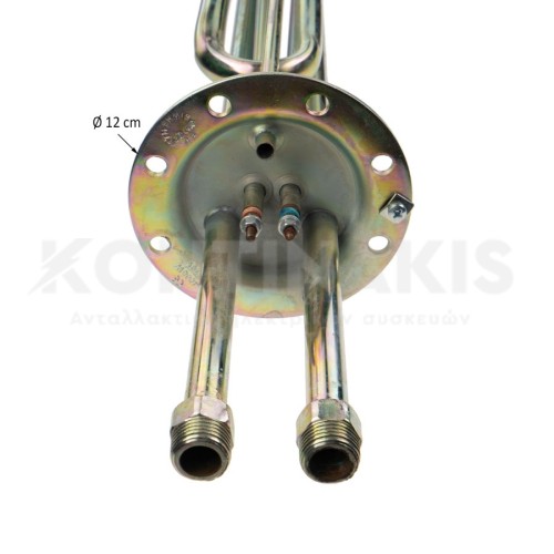 Αντίσταση Θερμοσίφωνου με Εναλλάκτη (8 τρύπες) Ø12cm -  4000 Watt