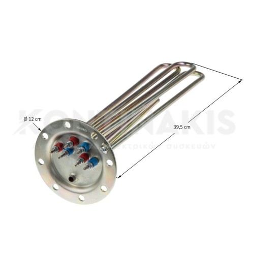 Αντίσταση Θερμοσίφωνου (8 τρύπες) Ø12cm - 3 x 3000 Watt