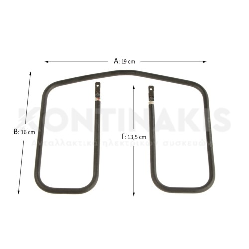 Αντίσταση Τοστιέρας Philips 19 x 16 x 13,5 cm