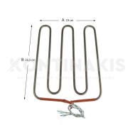 Αντίσταση Επαγγελματικής Τοστιέρας Τexanex 1000 Watt - 230 Volt (19 x 26,5 cm) Αντίσταση Επαγγελματικής Τοστιέρας Τexanex 1000 Watt - 230 Volt (19 x 26,5 cm)