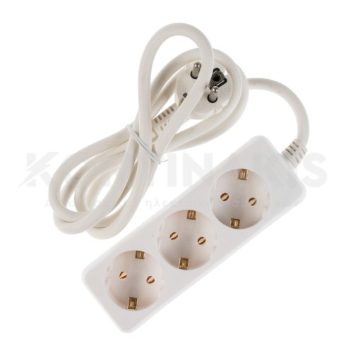 Πολύπριζο 3 Θέσεων 3x1mm Πολύπριζο 3 Θέσεων 3x1mm