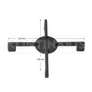 Καπάκι-Σχάρα Εστίας Γκαζιού Siemens