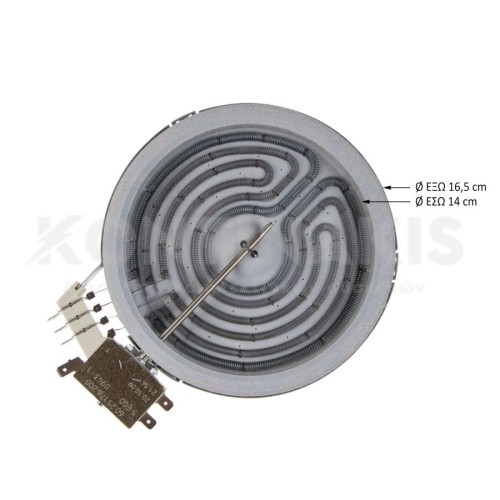 Εστία Κεραμική EGO Φ165mm-1200 Watt (4 άκρα) Εστία Κεραμική EGO Φ165mm-1200 Watt (4 άκρα)