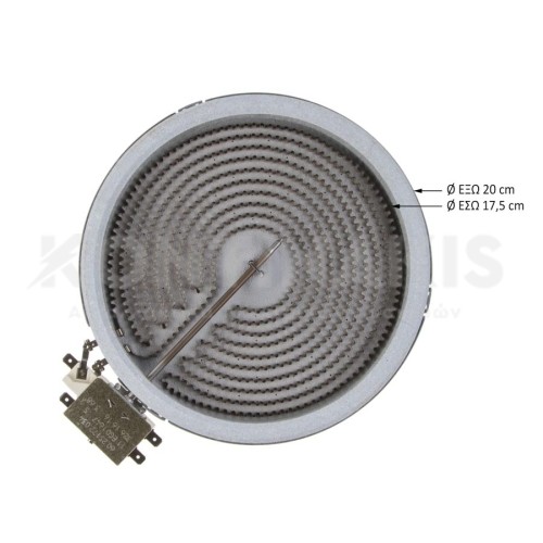 Εστία Κεραμική EGO Φ200mm-1800 Watt (Μονή) Εστία Κεραμική EGO Φ200mm-1800 Watt (Μονή)