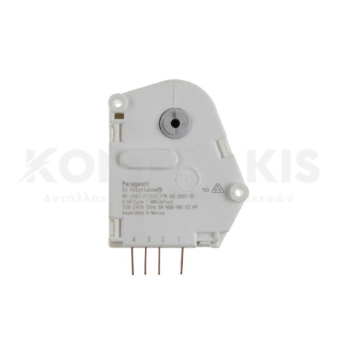 Χρονοδιακόπτης Απόψυξης Paragon NK-2001-21 8Hr/7min