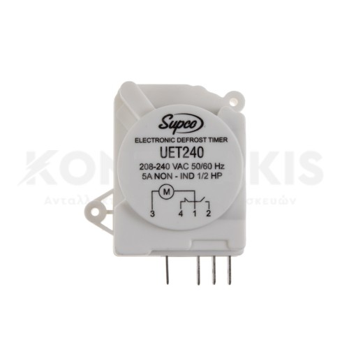 Χρονοδιακόπτης Απόψυξης Ρυθμιζόμενος Supco 220 Volt