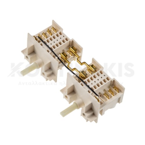 Διακόπτης Εστιών 7+5 Θέσεων Διακόπτης Εστιών 7+5 Θέσεων