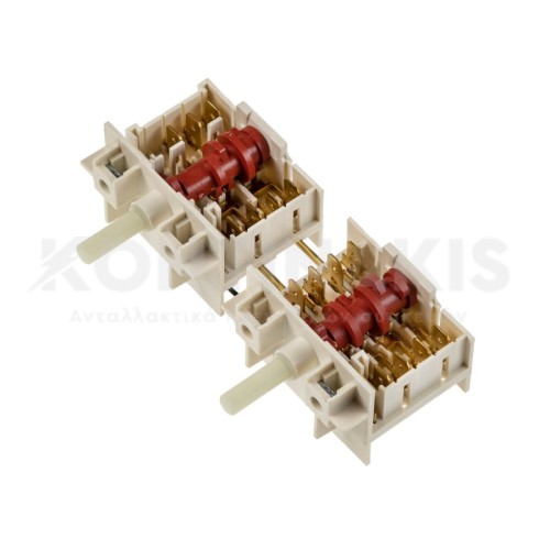 Διακόπτης Εστιών 7+5 Θέσεων