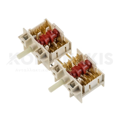 Διακόπτης Εστιών 7 + 7 Θέσεων Διακόπτης Εστιών 7 + 7 Θέσεων