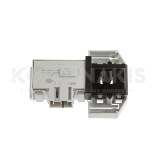 Μπλόκο (Θερμοδιακόπτης Πόρτας) Πλυντηρίου Ρούχων Bosch/Siemens Μπλόκο (Θερμοδιακόπτης Πόρτας) Πλυντηρίου Ρούχων Bosch/Siemens