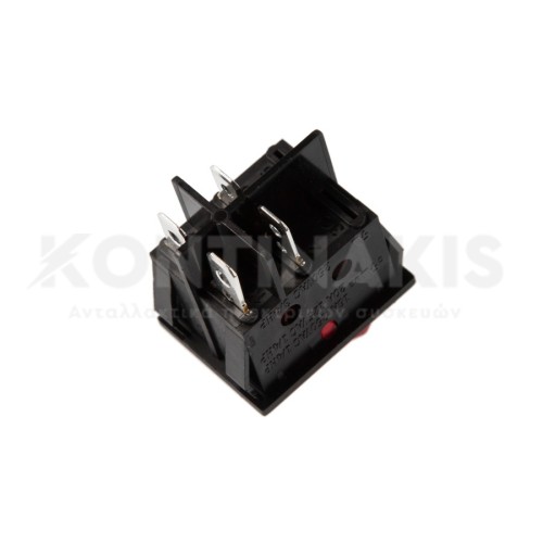 Διακόπτης On-Off Πλυντηρίου Ρούχων 10A-250V Διακόπτης On-Off Πλυντηρίου Ρούχων 10A-250V