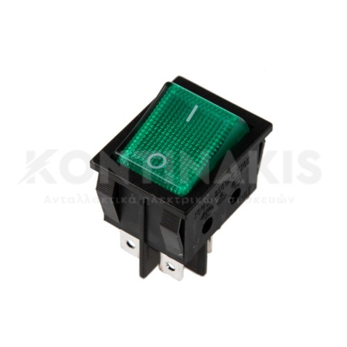 Διακόπτης On-Off Πλυντηρίου Ρούχων 10A-250V Διακόπτης On-Off Πλυντηρίου Ρούχων 10A-250V