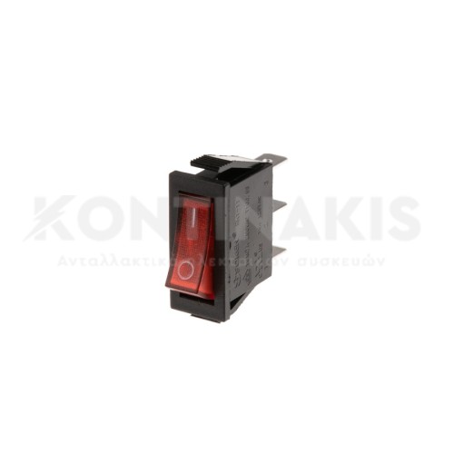 Διακοπτάκι On-Off με Λυχνία (Στενός) Διακοπτάκι On-Off με Λυχνία (Στενός)