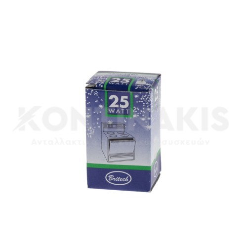 Λυχνία Φούρνου E-14 25 Watt