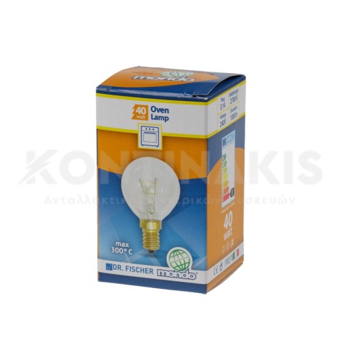 Λυχνία Φούρνου Dr. Fischer Ε-14 / 40 Watt