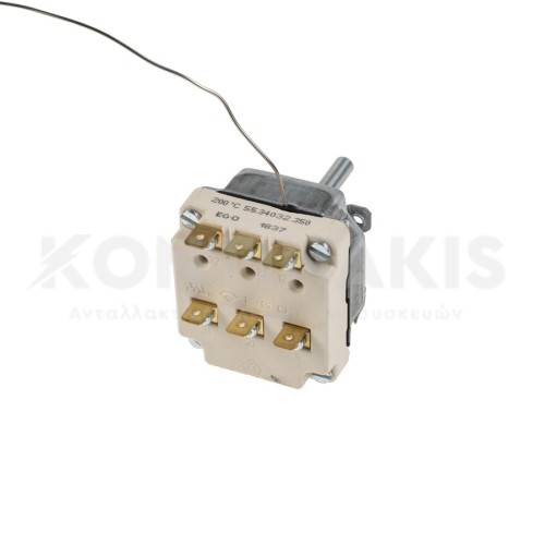 Θερμοστάτης Επαγγελματικής Φριτέζας 6 Επαφών 100-200°C Ego Θερμοστάτης Επαγγελματικής Φριτέζας 6 Επαφών 100-200°C Ego