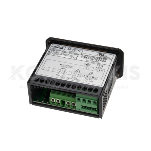 Ψηφιακός Θερμοστάτης Επαγγελματικού Ψυγείου Dixell XR20CH-5N0C1