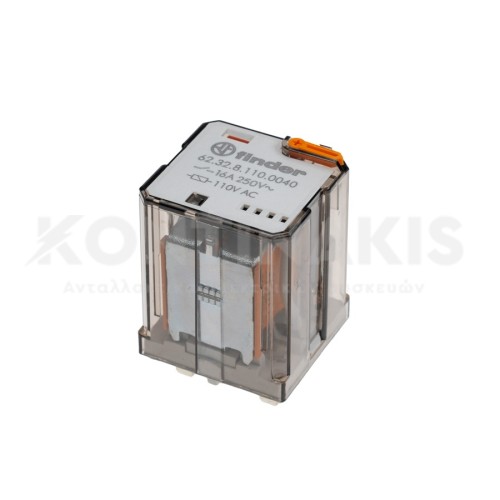 Ρελέ Ισχύος Finder 62.32 - 110 Volt  Ρελέ Ισχύος Finder 62.32 - 110 Volt