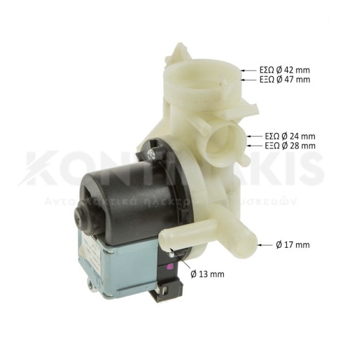 Αντλία Πλυντηρίου Ρούχων Zanussi