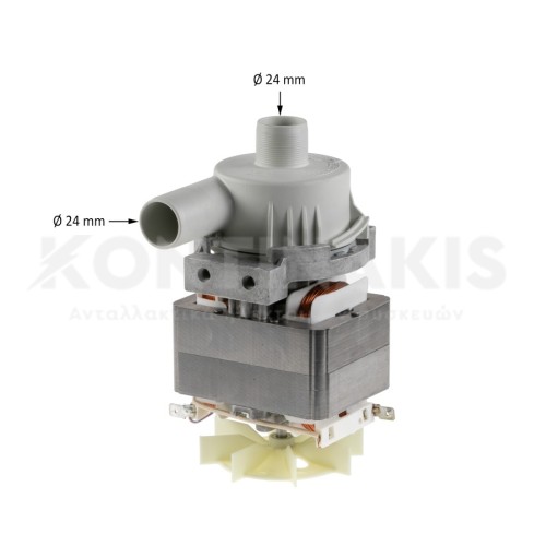 Αντλία Πλύσεως Πλυντηρίου Πιάτων Αντλία Πλύσεως Πλυντηρίου Πιάτων